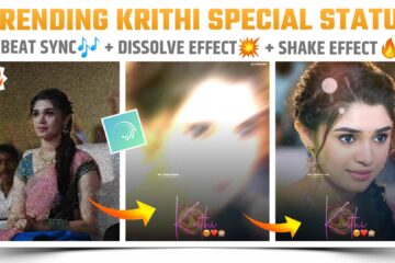 Krithi Shetty Special Beat Sync Status Editing