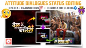 Marathi Attitude Dialogue Status Editing