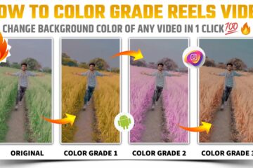 How to color grade instagram reel video