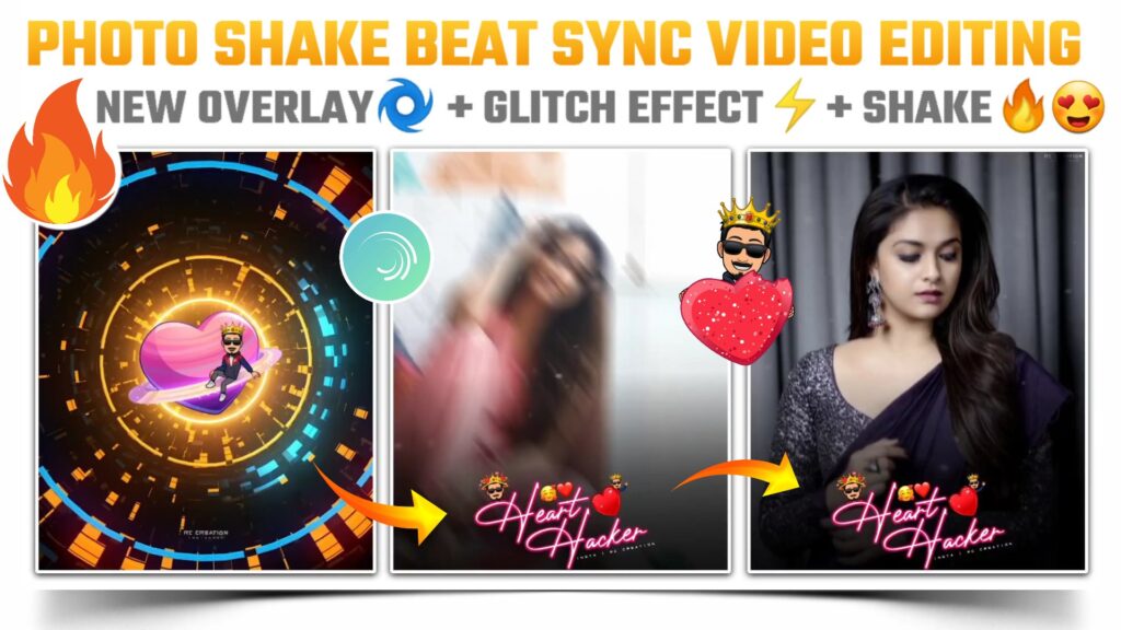 Trending beat sync video editing in alight motion