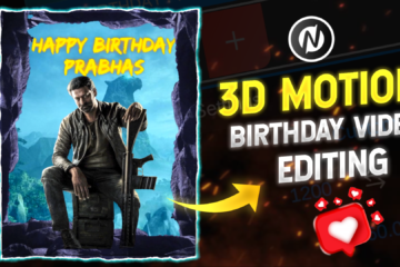 How to create 3D birthday video in android