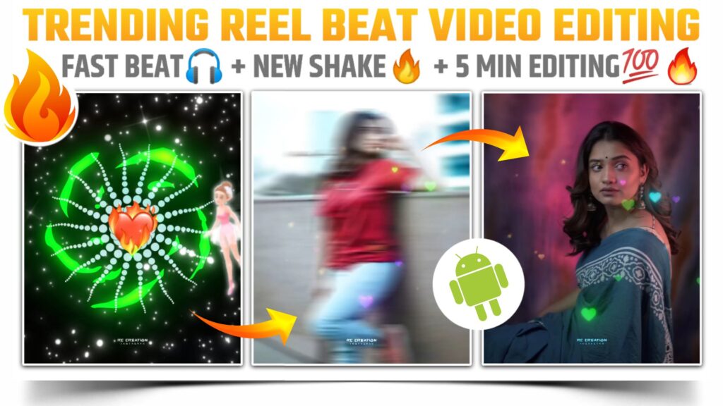 Trending Instagram reel beat video editing on mobile