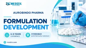 Aurobindo Pharma Formulation Development Jobs